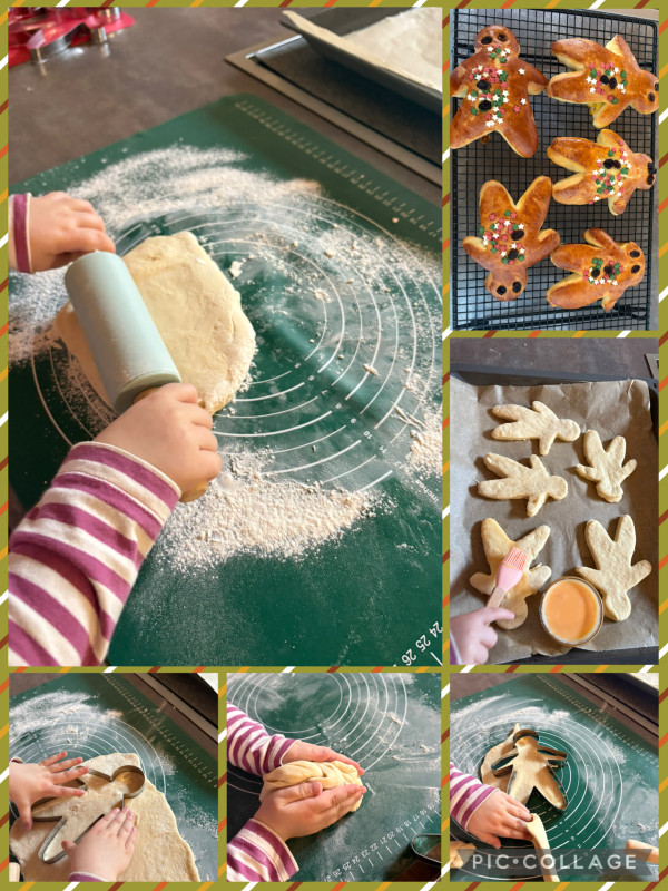 Weckmänner 2025 backen