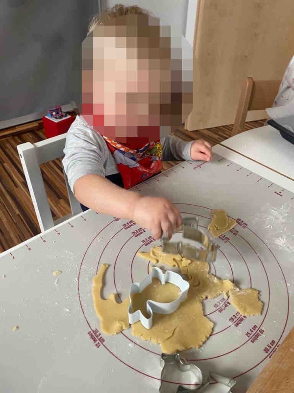 Backen mit den Tageskindern